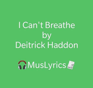 Deitrick Haddon – I Can’t Breathe
