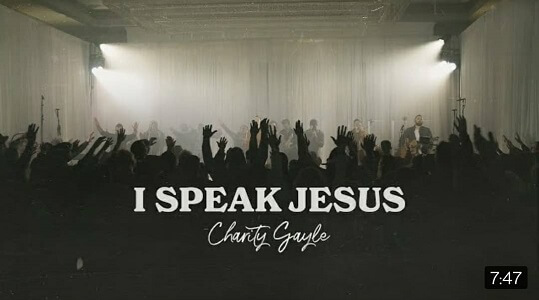 Charity Gayle I SPEAK JESUS Song Lyrics