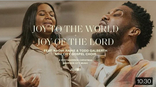 LYRICS for JOY TO THE WORLD by Maverick City Music