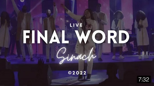 LYRICS for FINAL WORD by SINACH